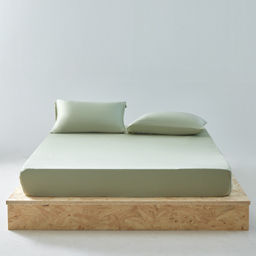 Black Smith Smart Forzen Antimicrobial Fitted Sheet & Pillowcases Set_ColdGreen